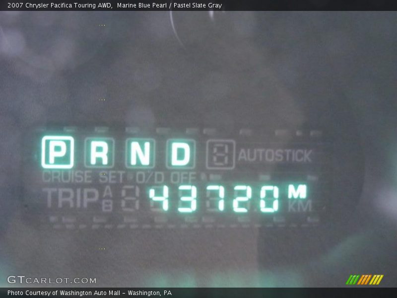 Marine Blue Pearl / Pastel Slate Gray 2007 Chrysler Pacifica Touring AWD