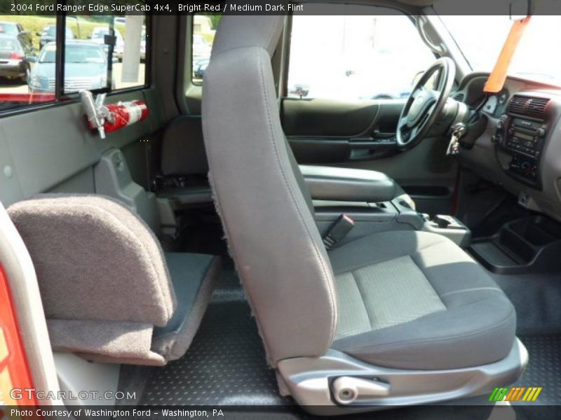 Bright Red / Medium Dark Flint 2004 Ford Ranger Edge SuperCab 4x4