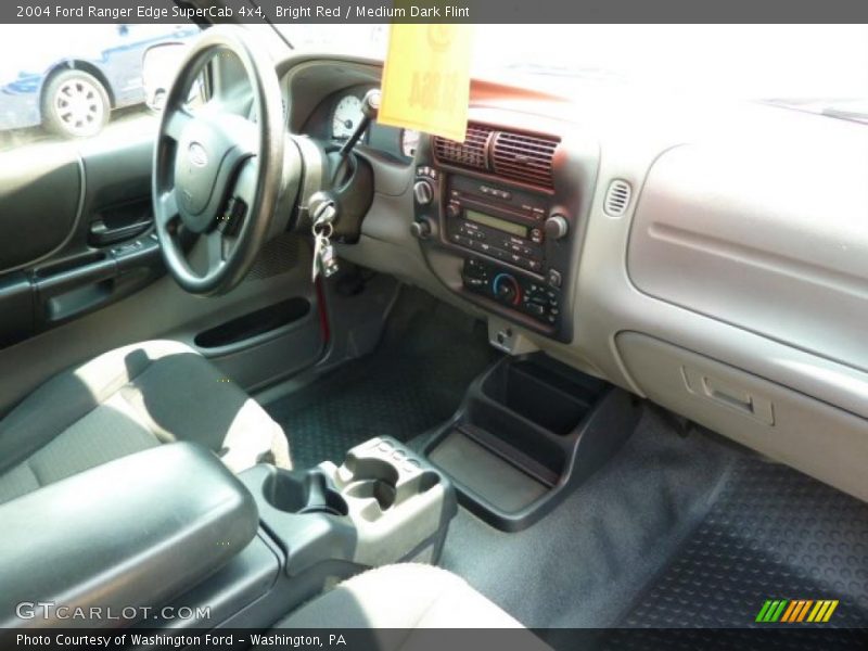 Bright Red / Medium Dark Flint 2004 Ford Ranger Edge SuperCab 4x4