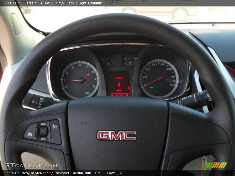 Onyx Black / Light Titanium 2010 GMC Terrain SLE AWD