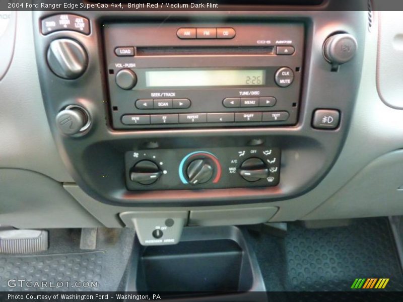 Bright Red / Medium Dark Flint 2004 Ford Ranger Edge SuperCab 4x4