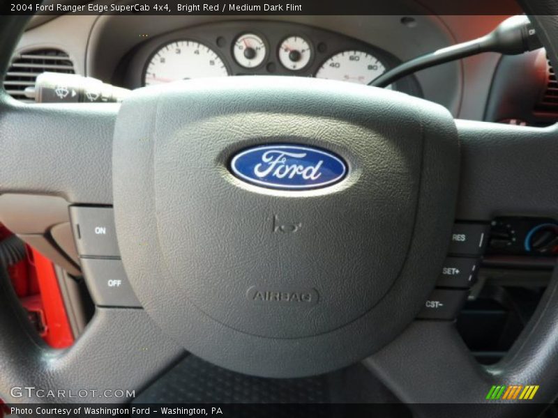 Bright Red / Medium Dark Flint 2004 Ford Ranger Edge SuperCab 4x4