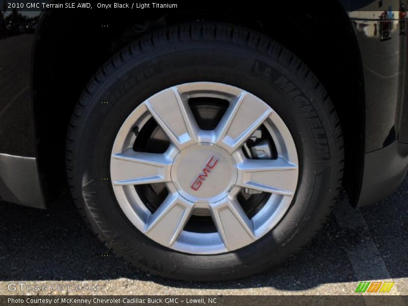 Onyx Black / Light Titanium 2010 GMC Terrain SLE AWD