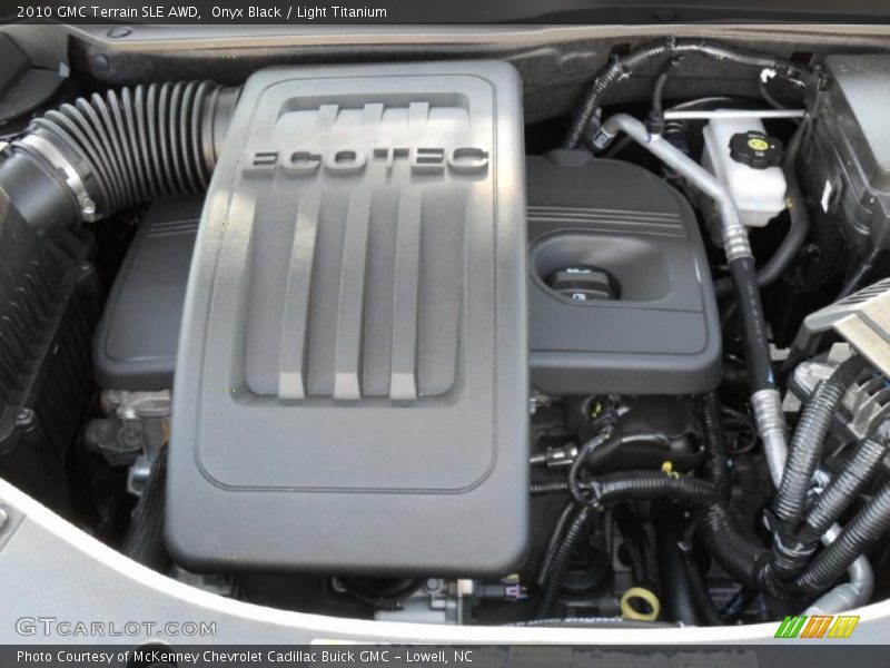 Onyx Black / Light Titanium 2010 GMC Terrain SLE AWD