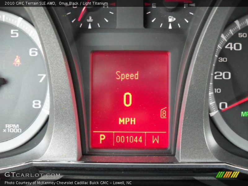 Onyx Black / Light Titanium 2010 GMC Terrain SLE AWD