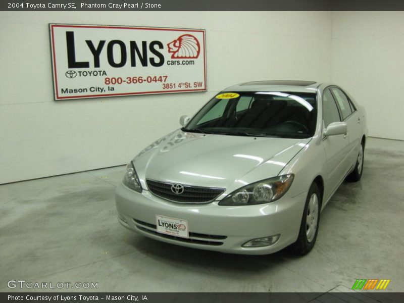 Phantom Gray Pearl / Stone 2004 Toyota Camry SE