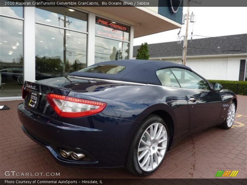 Blu Oceano (Blue) / Sabbia 2010 Maserati GranTurismo Convertible GranCabrio