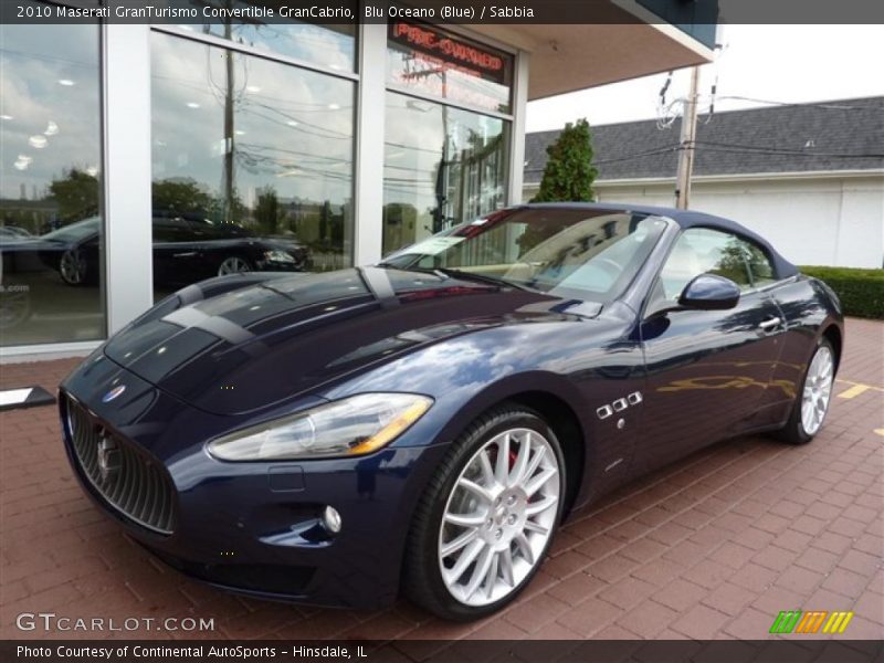 Blu Oceano (Blue) / Sabbia 2010 Maserati GranTurismo Convertible GranCabrio