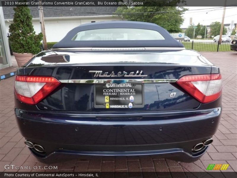 Blu Oceano (Blue) / Sabbia 2010 Maserati GranTurismo Convertible GranCabrio