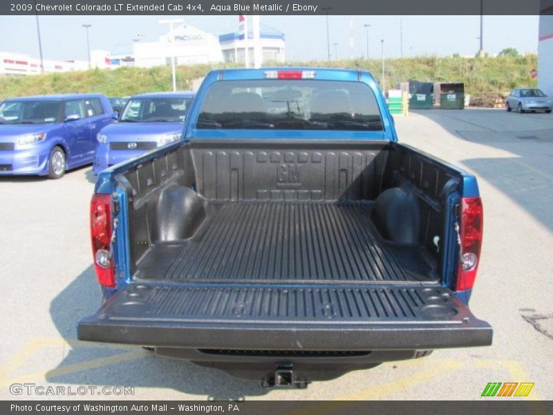 Aqua Blue Metallic / Ebony 2009 Chevrolet Colorado LT Extended Cab 4x4