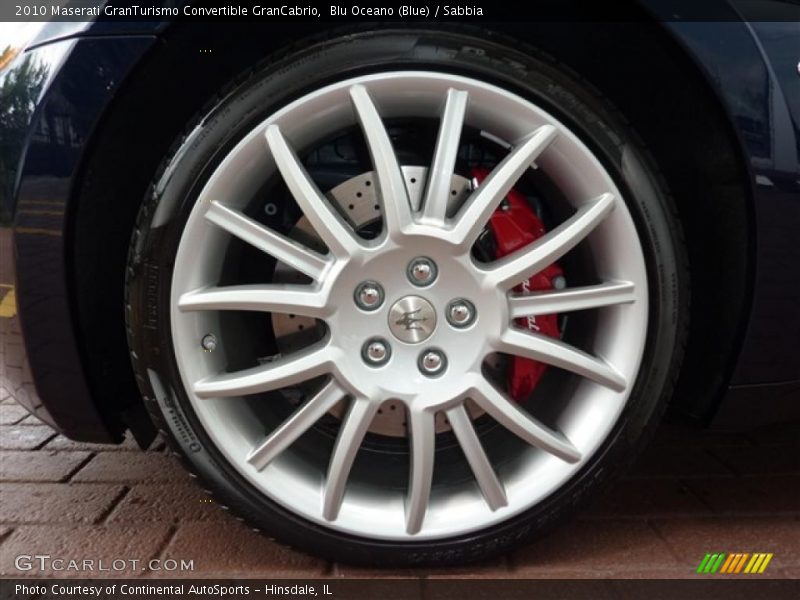 Blu Oceano (Blue) / Sabbia 2010 Maserati GranTurismo Convertible GranCabrio