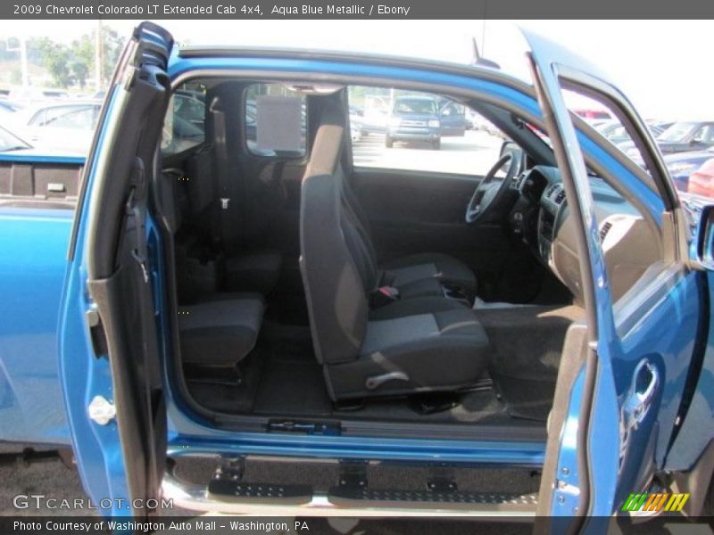 Aqua Blue Metallic / Ebony 2009 Chevrolet Colorado LT Extended Cab 4x4
