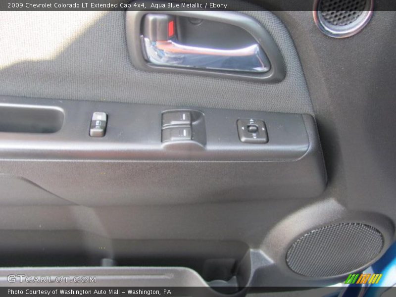 Aqua Blue Metallic / Ebony 2009 Chevrolet Colorado LT Extended Cab 4x4