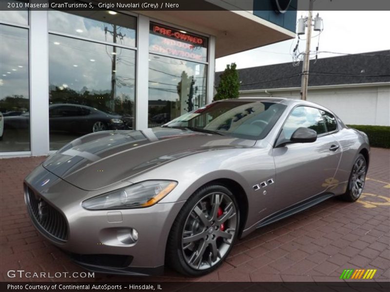 Grigio Nuvolari (Grey) / Nero 2010 Maserati GranTurismo S