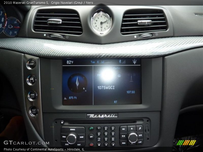 Grigio Nuvolari (Grey) / Nero 2010 Maserati GranTurismo S