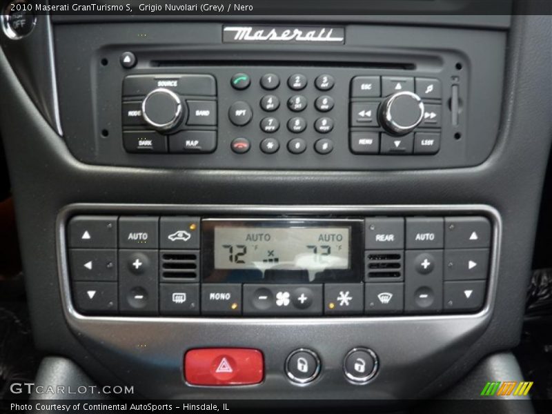 Grigio Nuvolari (Grey) / Nero 2010 Maserati GranTurismo S