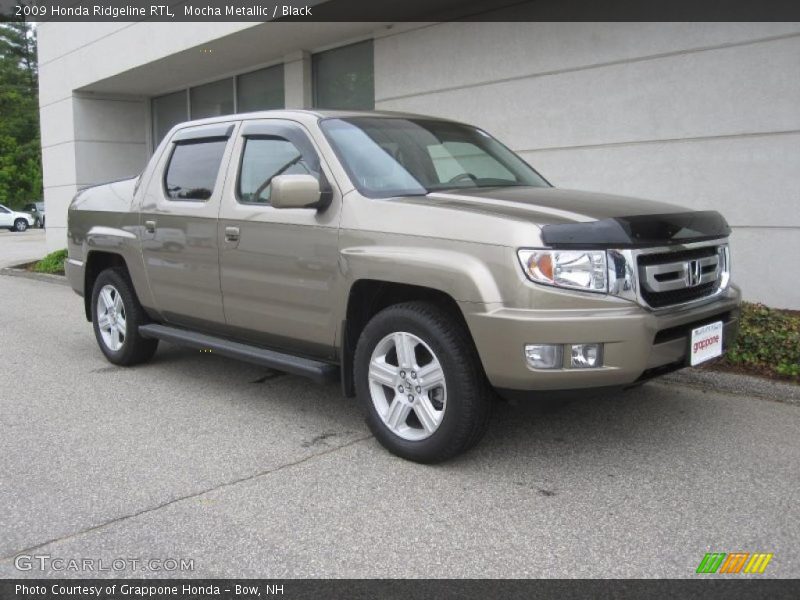 Mocha Metallic / Black 2009 Honda Ridgeline RTL