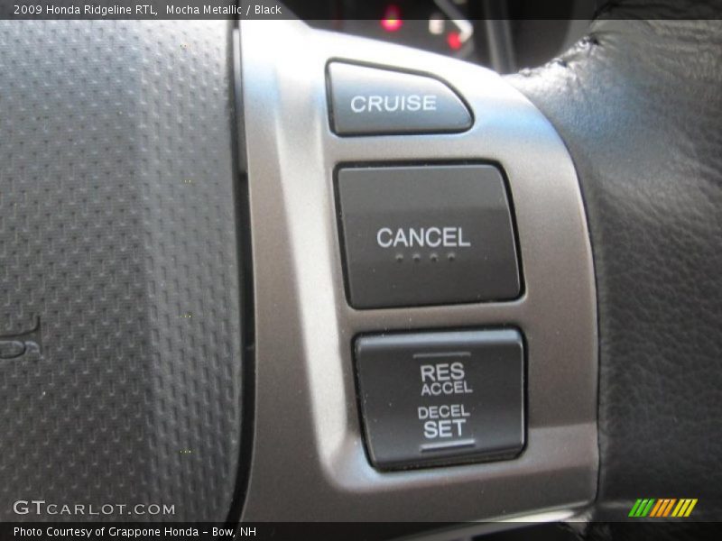 Mocha Metallic / Black 2009 Honda Ridgeline RTL