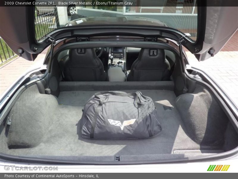 Blade Silver Metallic / Ebony/Titanium Gray 2009 Chevrolet Corvette ZR1