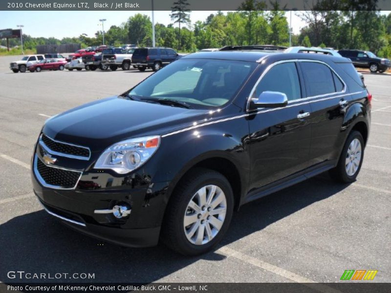 Black / Jet Black 2010 Chevrolet Equinox LTZ