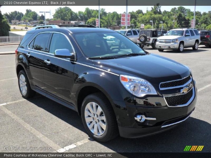 Black / Jet Black 2010 Chevrolet Equinox LTZ