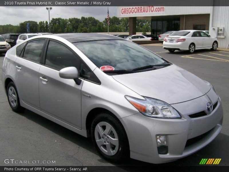 Classic Silver Metallic / Misty Gray 2010 Toyota Prius Hybrid IV