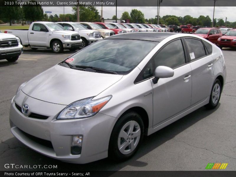 Classic Silver Metallic / Misty Gray 2010 Toyota Prius Hybrid IV
