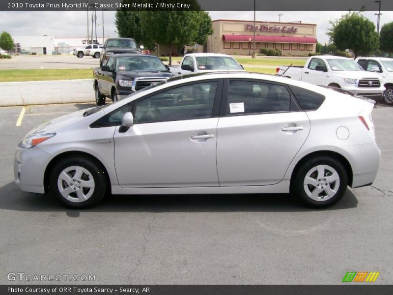 Classic Silver Metallic / Misty Gray 2010 Toyota Prius Hybrid IV