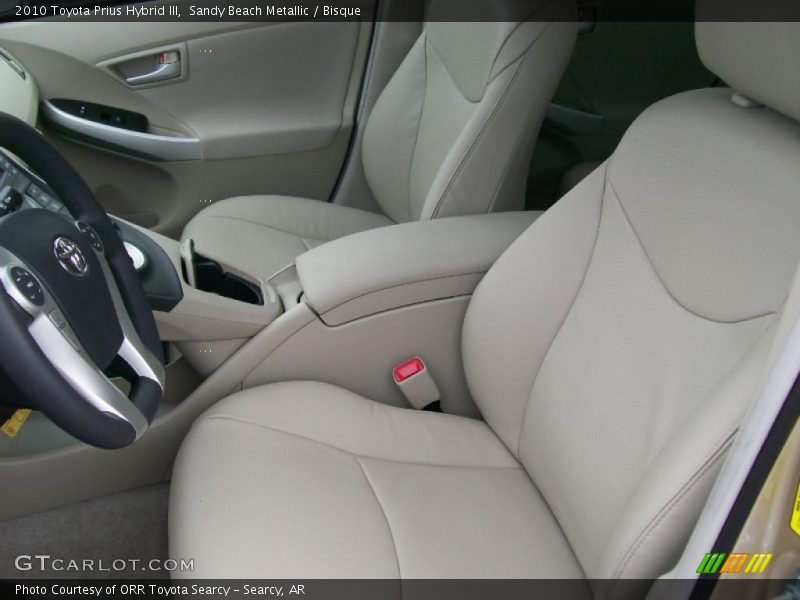 Sandy Beach Metallic / Bisque 2010 Toyota Prius Hybrid III