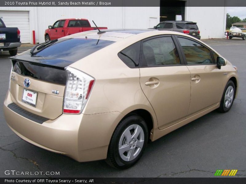 Sandy Beach Metallic / Bisque 2010 Toyota Prius Hybrid III