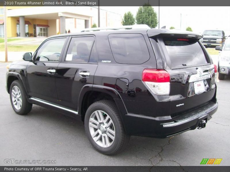 Black / Sand Beige 2010 Toyota 4Runner Limited 4x4