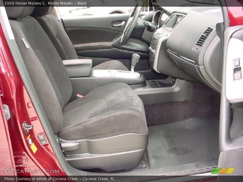 Merlot Metallic / Black 2009 Nissan Murano S