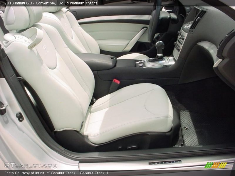 Liquid Platinum / Stone 2010 Infiniti G 37 Convertible