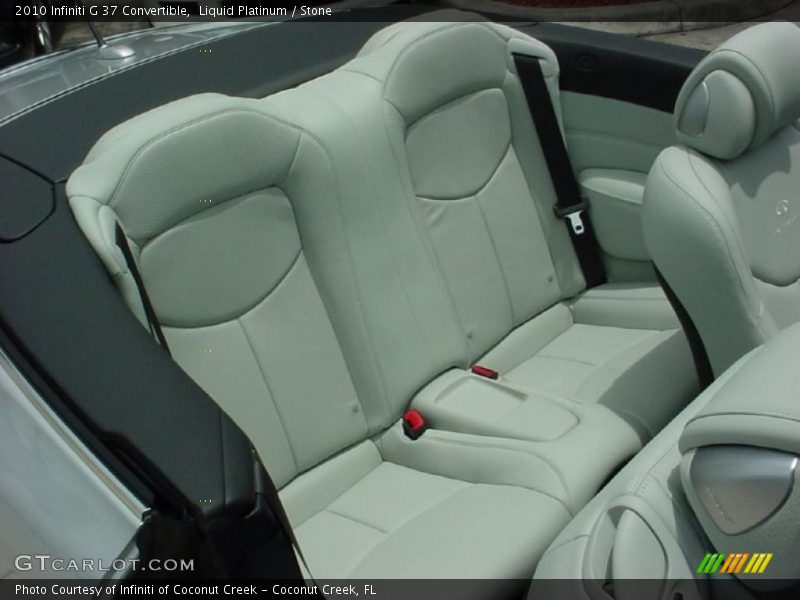 Liquid Platinum / Stone 2010 Infiniti G 37 Convertible