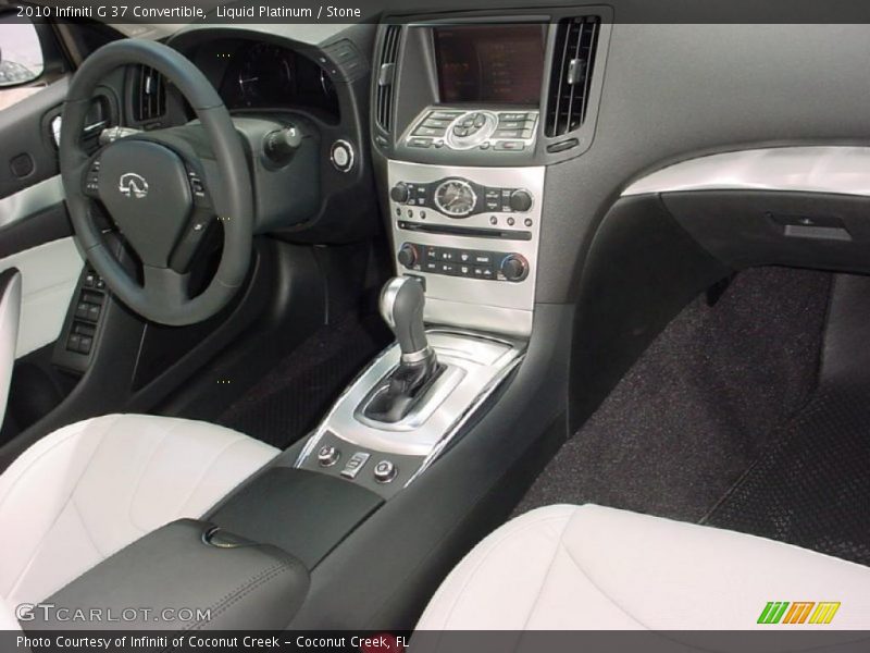 Liquid Platinum / Stone 2010 Infiniti G 37 Convertible