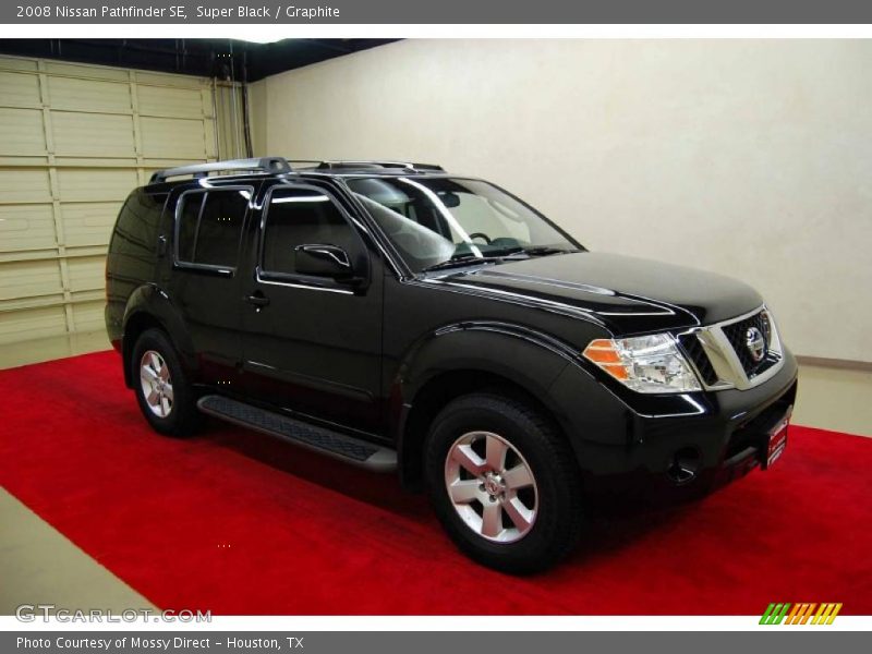 Super Black / Graphite 2008 Nissan Pathfinder SE