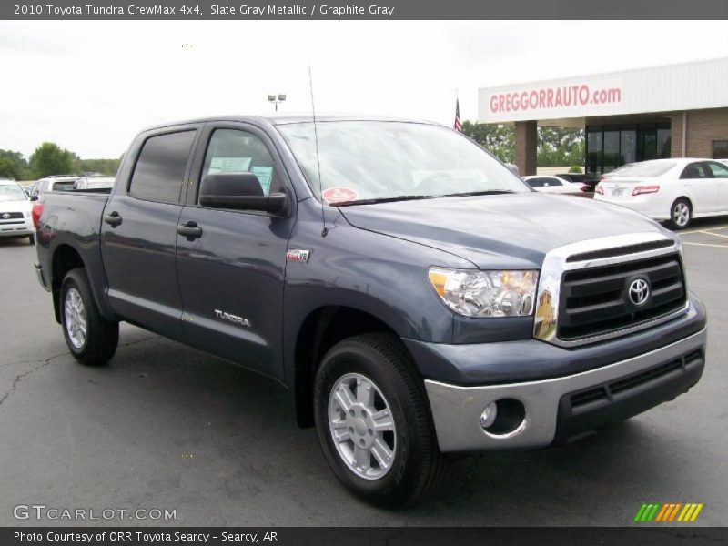 Slate Gray Metallic / Graphite Gray 2010 Toyota Tundra CrewMax 4x4