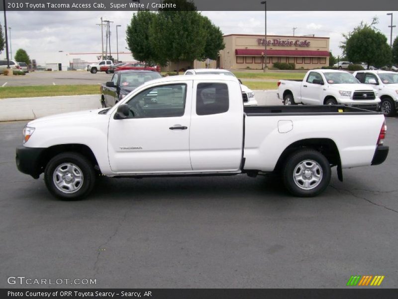 Super White / Graphite 2010 Toyota Tacoma Access Cab