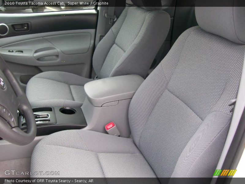 Super White / Graphite 2010 Toyota Tacoma Access Cab