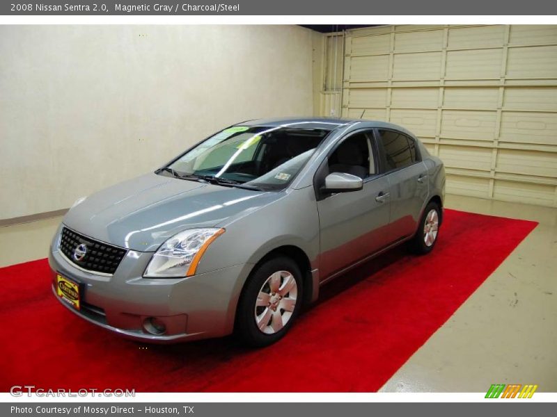 Magnetic Gray / Charcoal/Steel 2008 Nissan Sentra 2.0