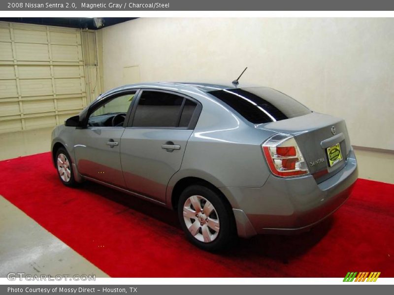 Magnetic Gray / Charcoal/Steel 2008 Nissan Sentra 2.0