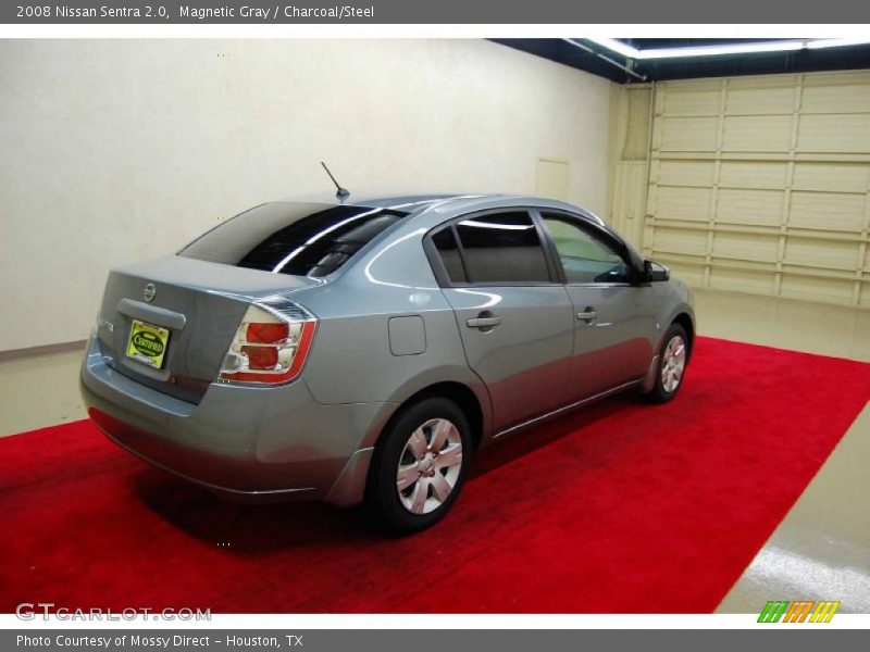 Magnetic Gray / Charcoal/Steel 2008 Nissan Sentra 2.0