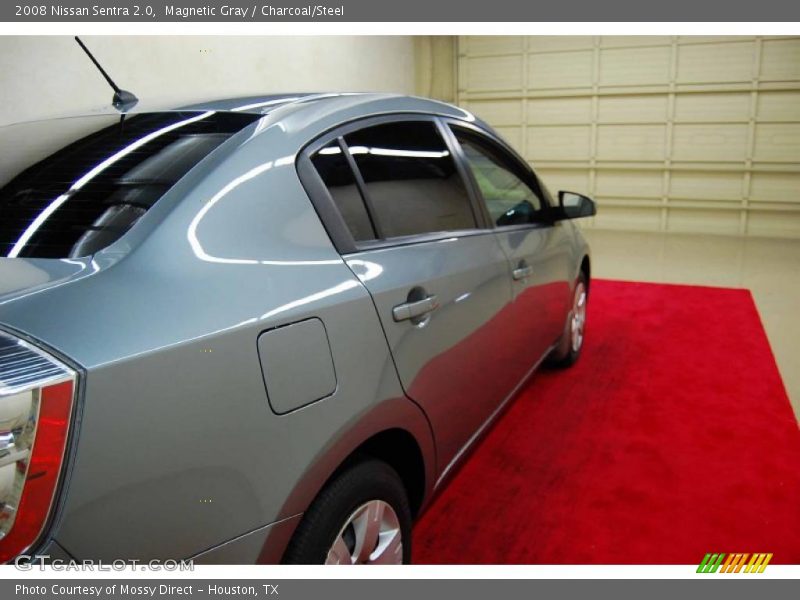 Magnetic Gray / Charcoal/Steel 2008 Nissan Sentra 2.0