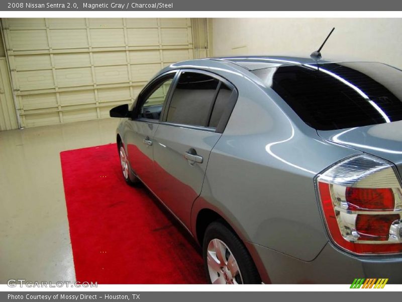 Magnetic Gray / Charcoal/Steel 2008 Nissan Sentra 2.0