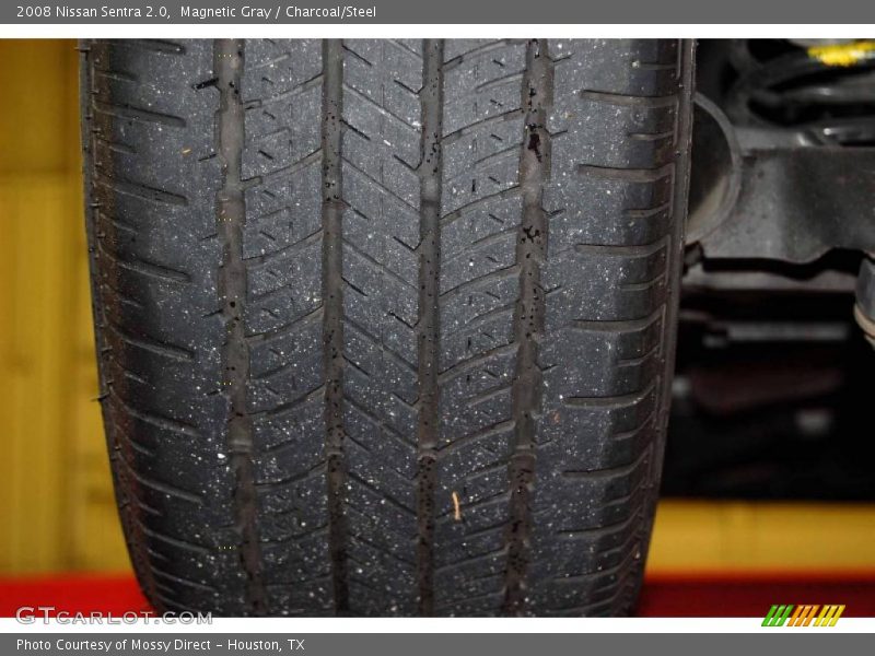 Magnetic Gray / Charcoal/Steel 2008 Nissan Sentra 2.0