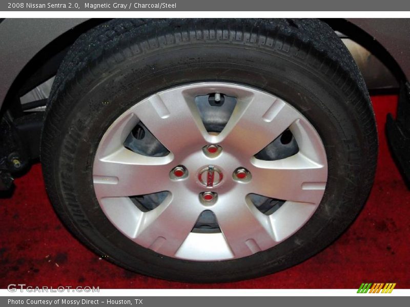 Magnetic Gray / Charcoal/Steel 2008 Nissan Sentra 2.0