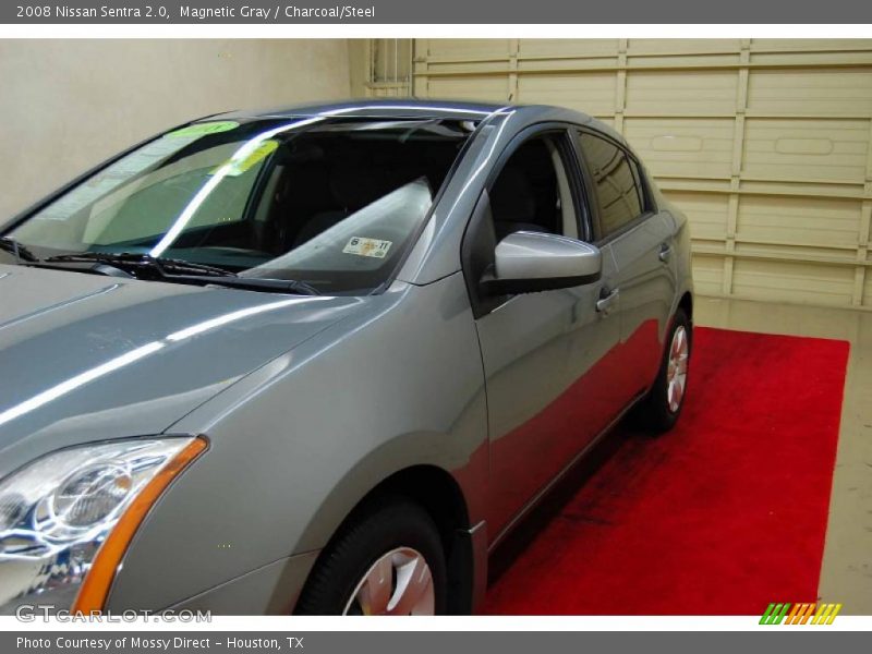 Magnetic Gray / Charcoal/Steel 2008 Nissan Sentra 2.0