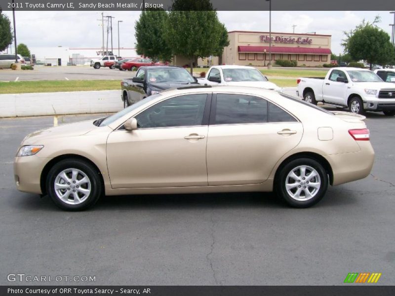 Sandy Beach Metallic / Bisque 2011 Toyota Camry LE