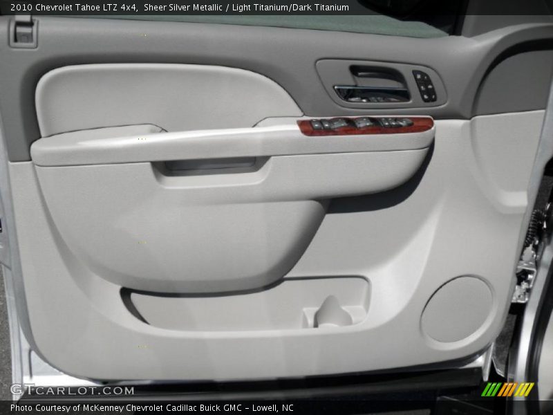 Sheer Silver Metallic / Light Titanium/Dark Titanium 2010 Chevrolet Tahoe LTZ 4x4