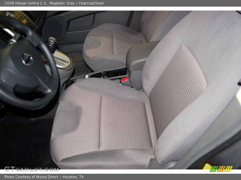 Magnetic Gray / Charcoal/Steel 2008 Nissan Sentra 2.0